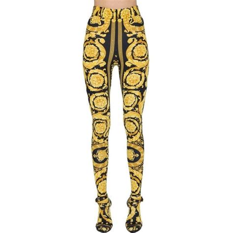 versace spandex|Versace trousers for women.